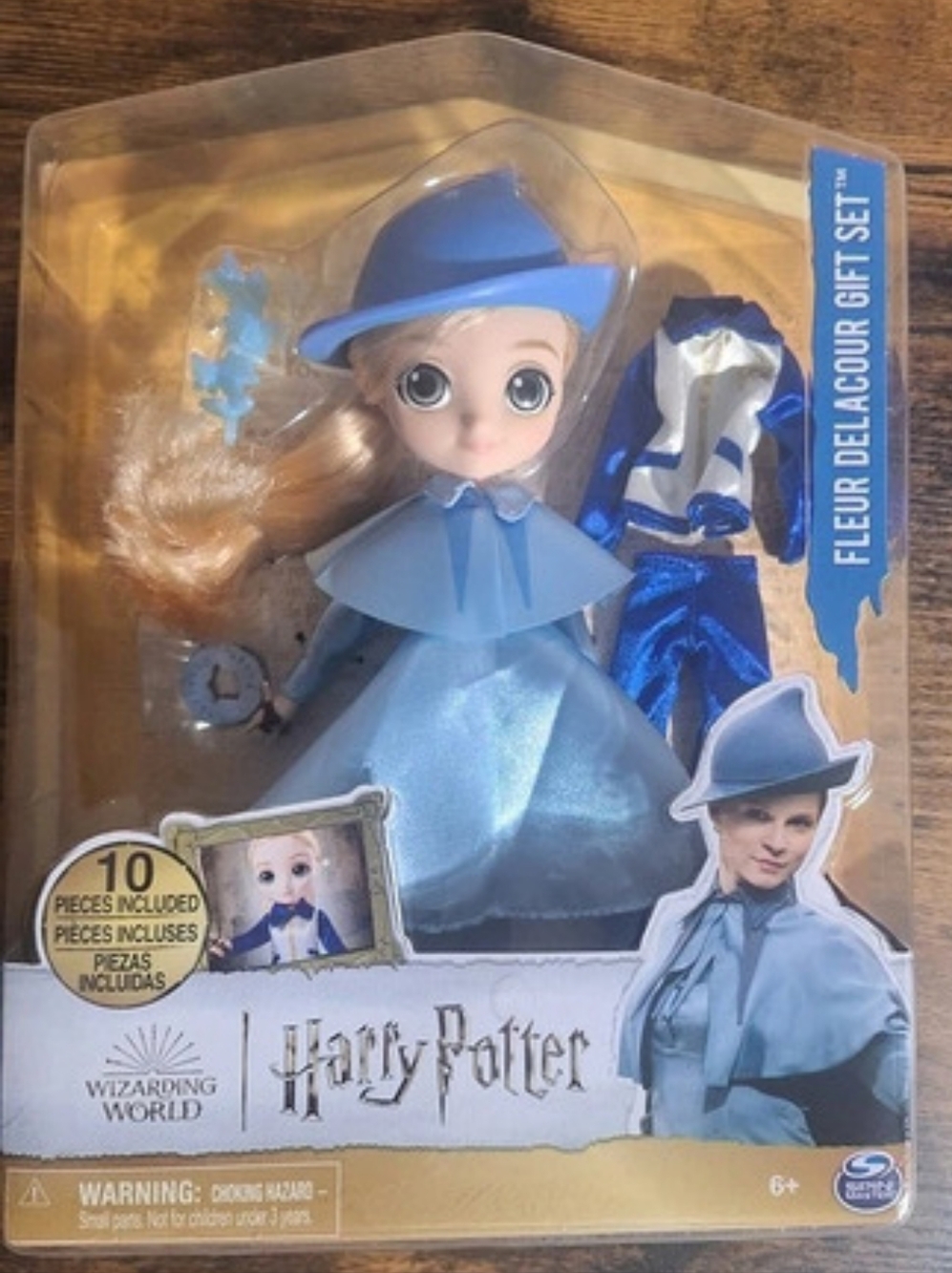 Wizarding World Fleur Delacour Gift Set Doll Gift Set Blue & White NWT
